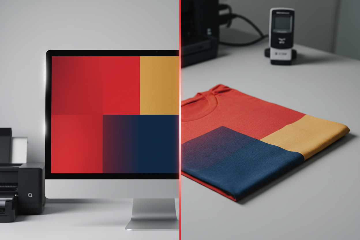 Color Consistency From Screen to Print: Why Your Brand Colors Shift and the exact fix.