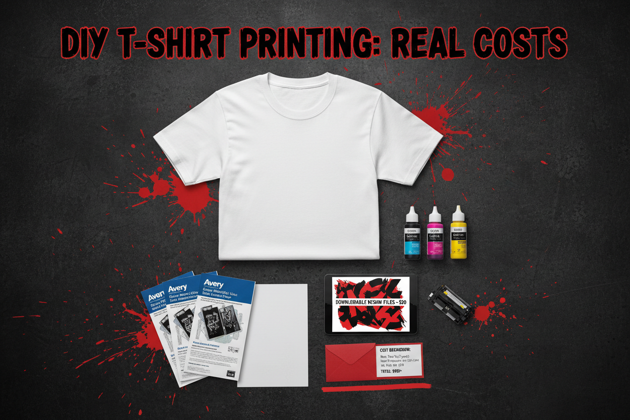 DIY T-Shirt Printing: How Much Does It Cost to Print a T-Shirt at Home?