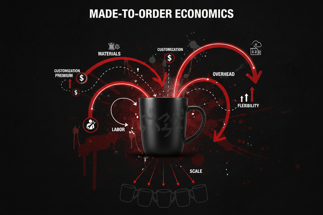 Why Made-to-Order Pricing Costs More: The Real Economics Behind Custom Products