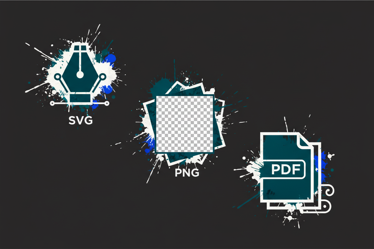 SVG vs PNG vs PDF Explained: Which File Format Do You Actually Need?