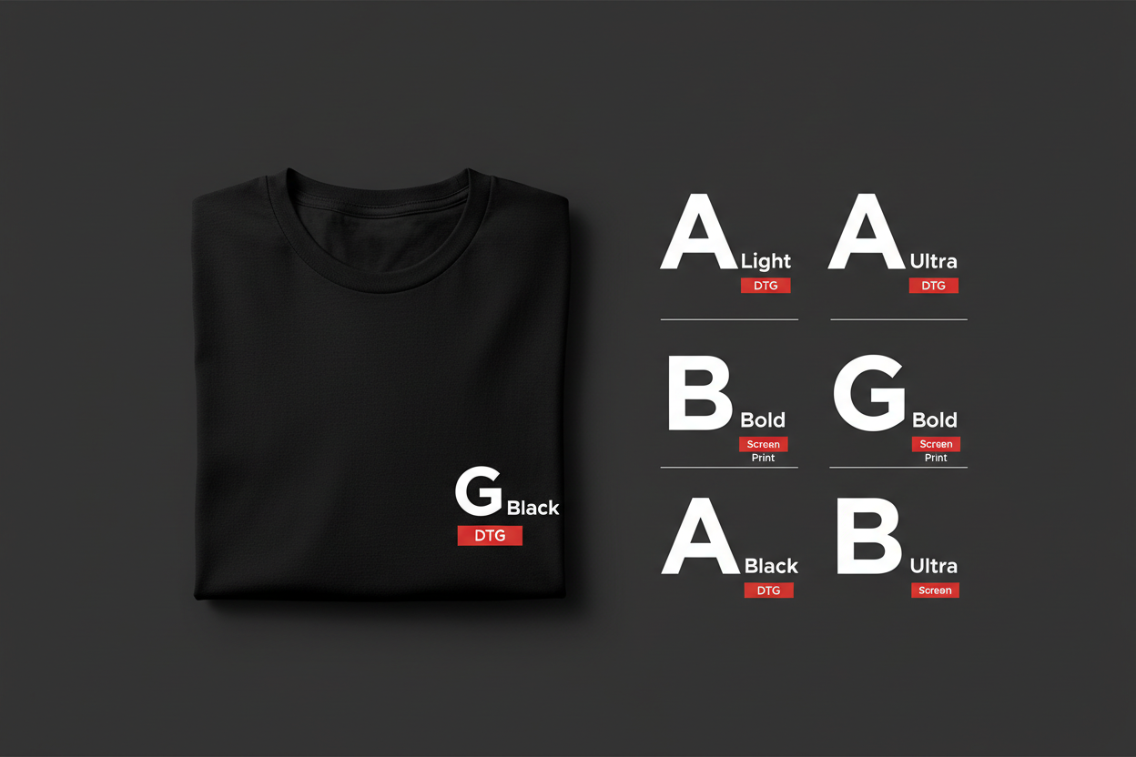 Best Bold Fonts for Print on Demand: Free, Commercial-Use, and Print-Safe