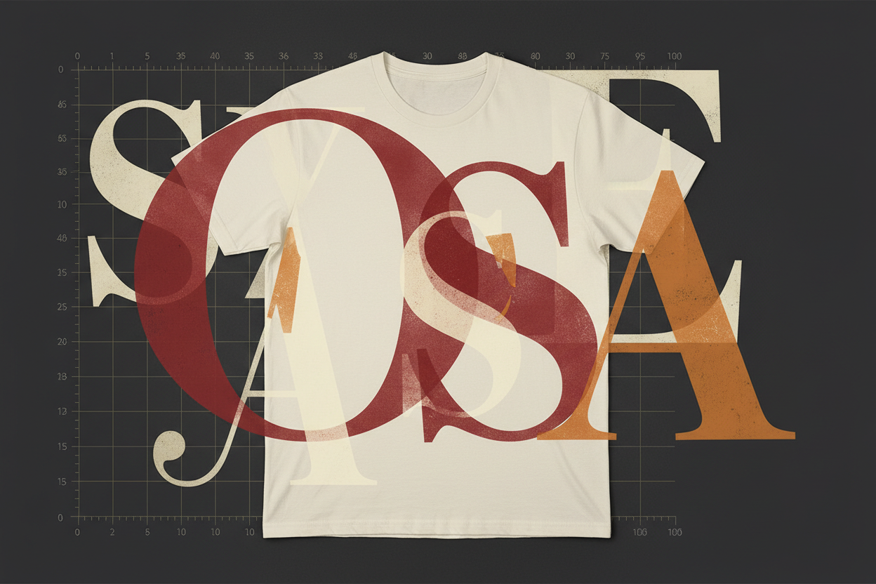 Best Fonts for T-Shirt Design: A Typography Guide for Apparel That Actually Prints Well