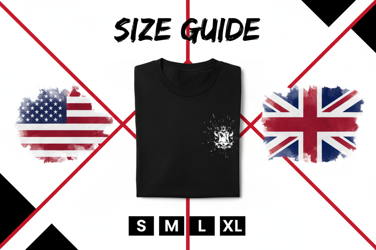 T-Shirt Size Chart for US and UK: Why the Numbers Don't Match (And How to Always Order the Right Size)