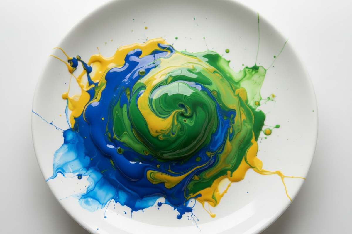 What Two Colors to Make Green: CMYK and RGB Mixing Ratios