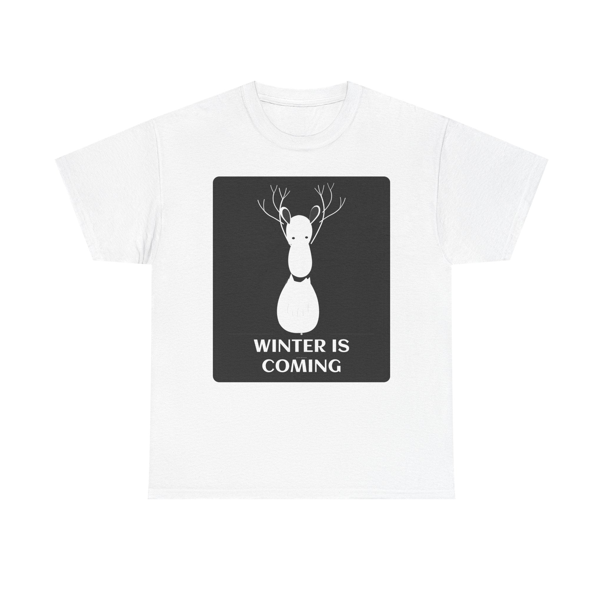 Winter Holiday Graphic T-Shirt | Cozy Snowy Cotton Tee