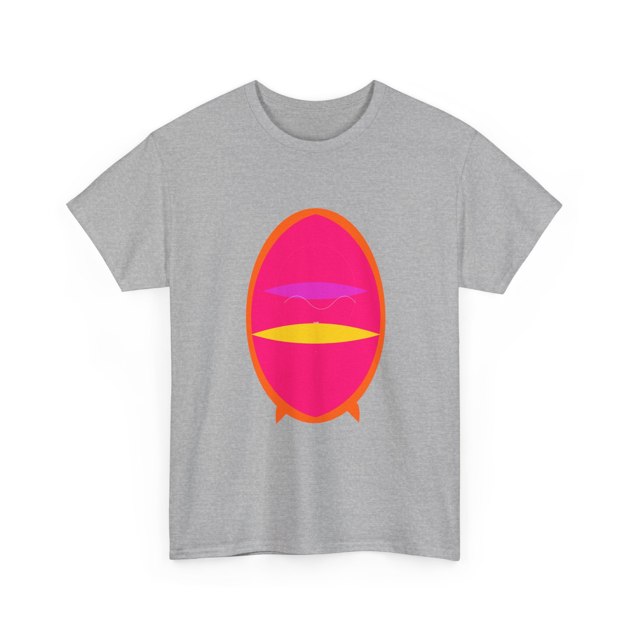 Summer Surfboard Graphic T-Shirt | Beach Vibes Cotton Tee