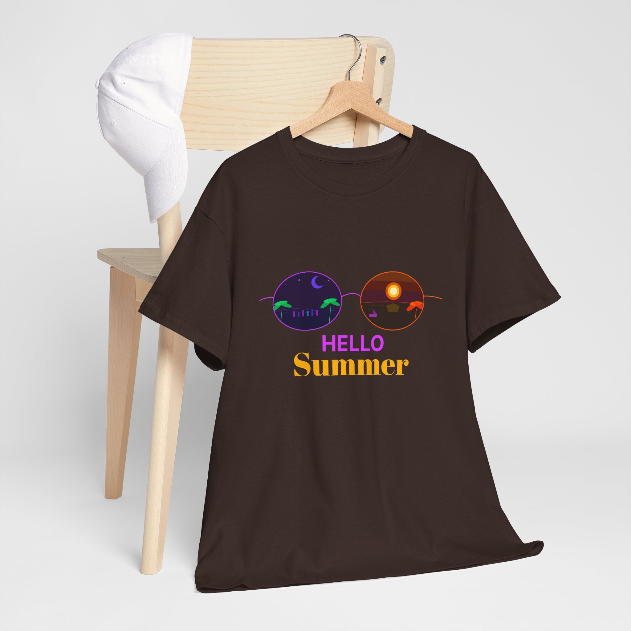 Summer Vibes Graphic T-Shirt | Cool Summer Cotton Tee