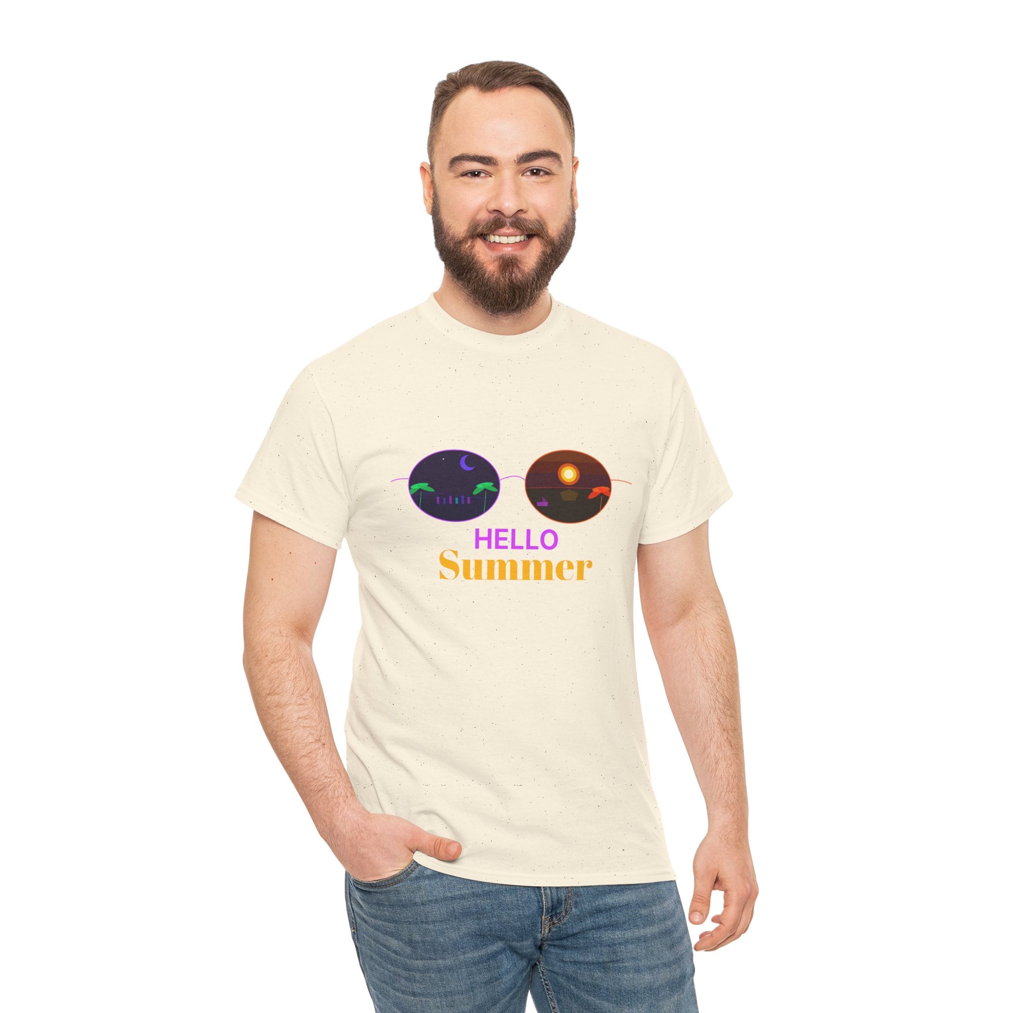 Summer Vibes Graphic T-Shirt | Cool Summer Cotton Tee