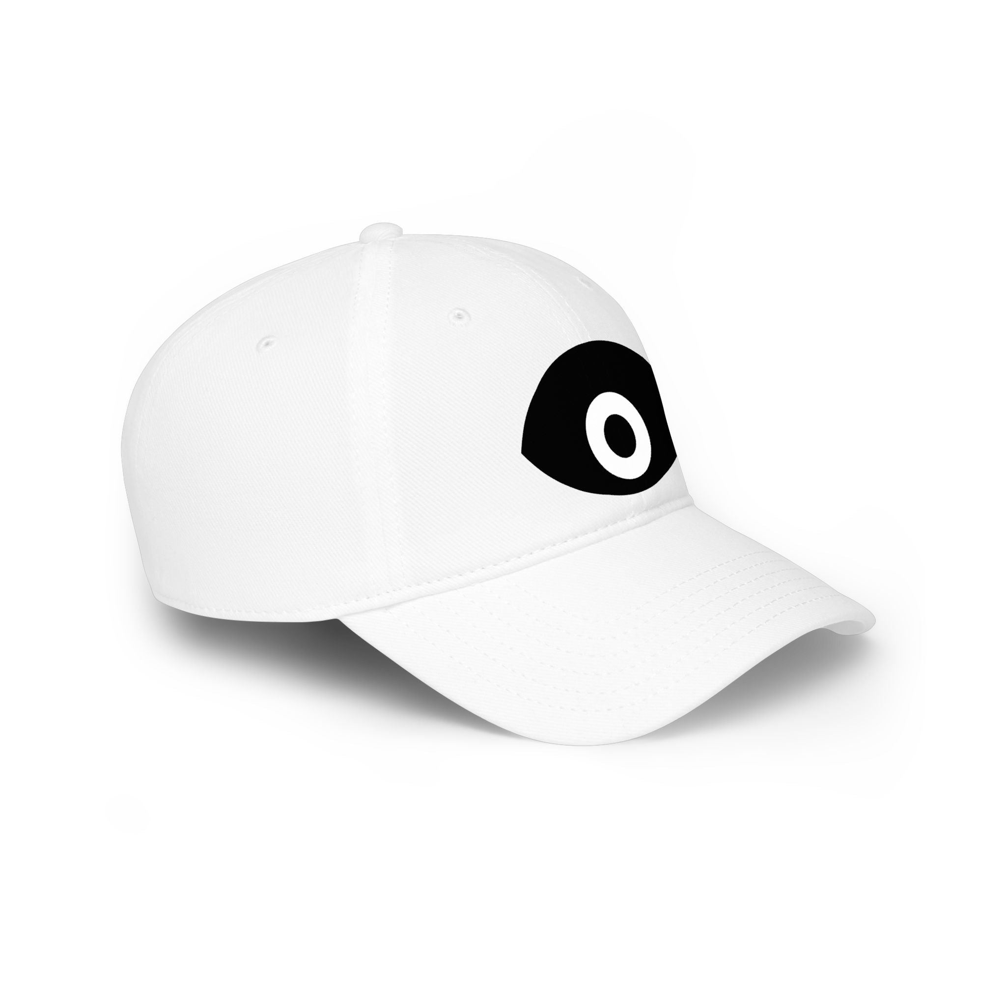 Evil Eye Embroidered Cap | Minimal Protective Symbol Baseball Hat