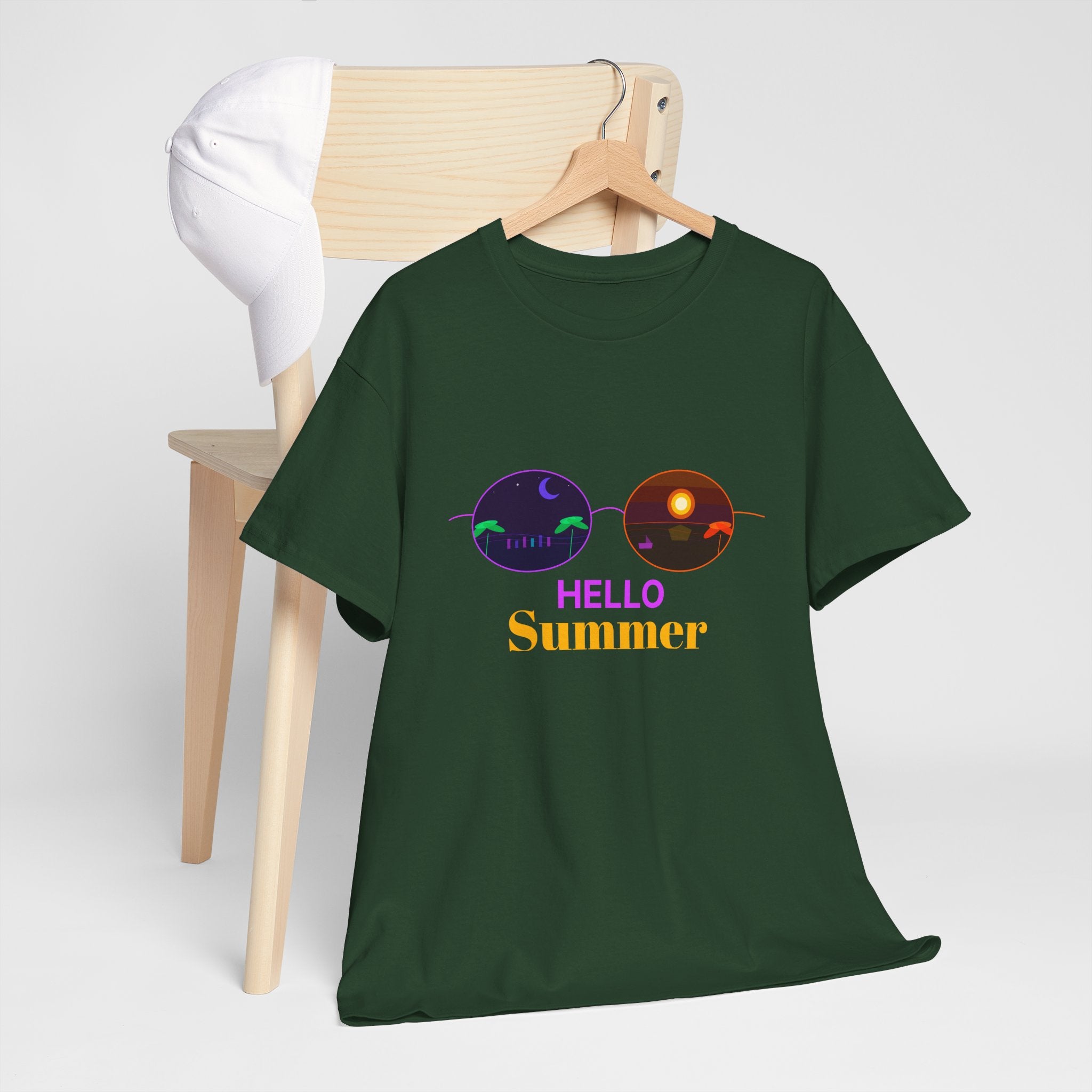 Summer Vibes Graphic T-Shirt | Cool Summer Cotton Tee
