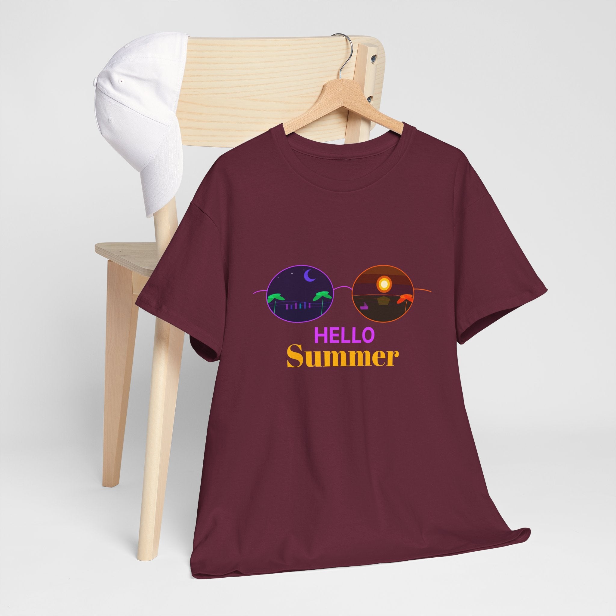 Summer Vibes Graphic T-Shirt | Cool Summer Cotton Tee
