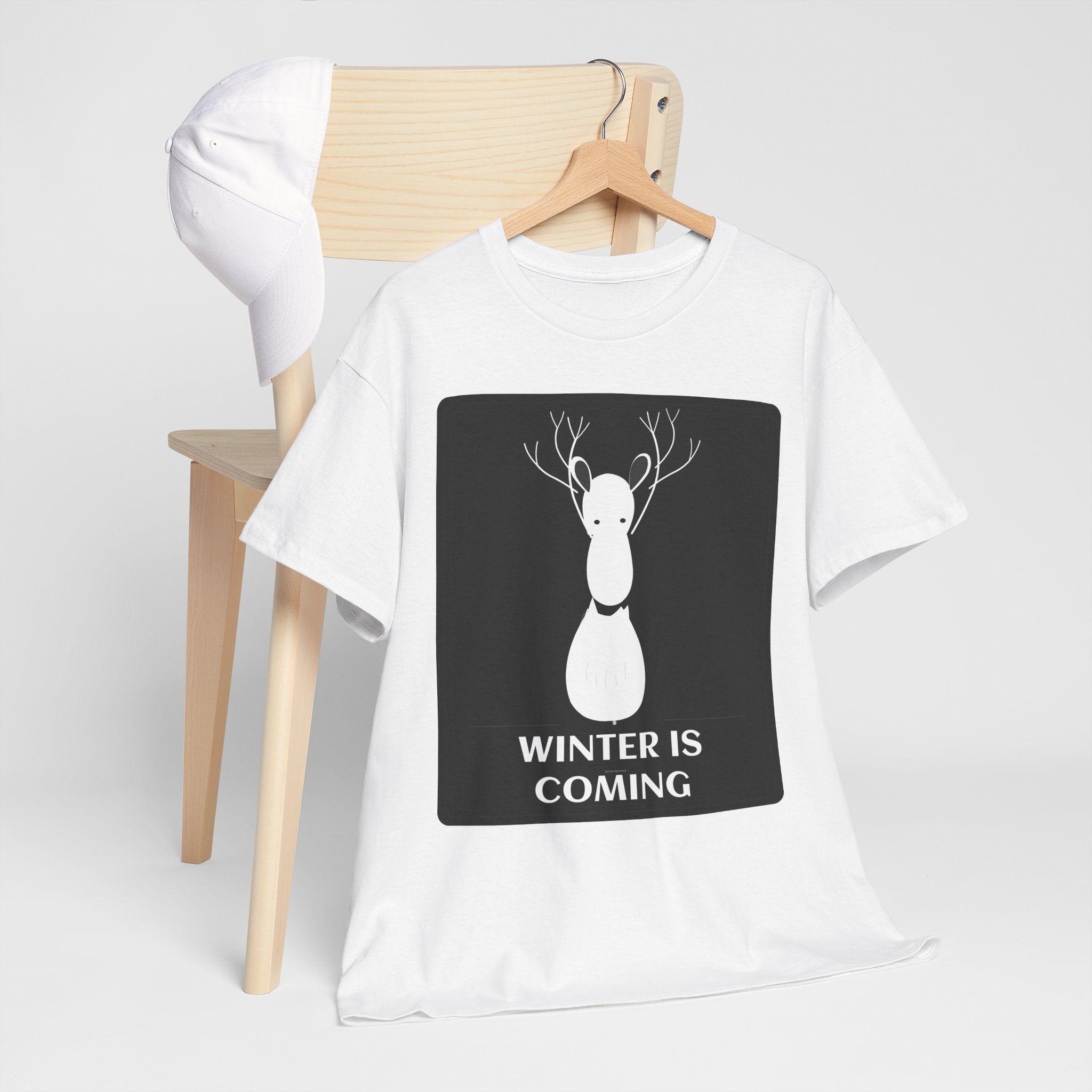 Winter Holiday Graphic T-Shirt | Cozy Snowy Cotton Tee
