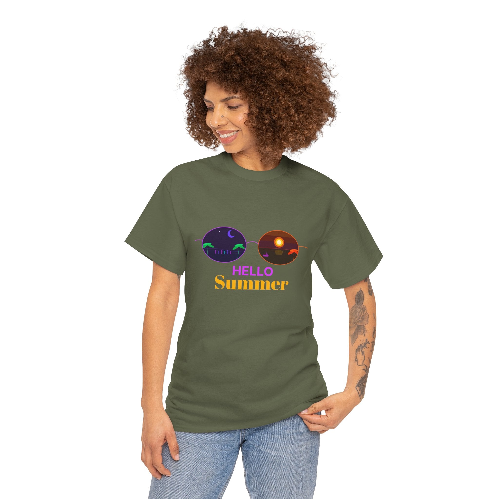 Summer Vibes Graphic T-Shirt | Cool Summer Cotton Tee