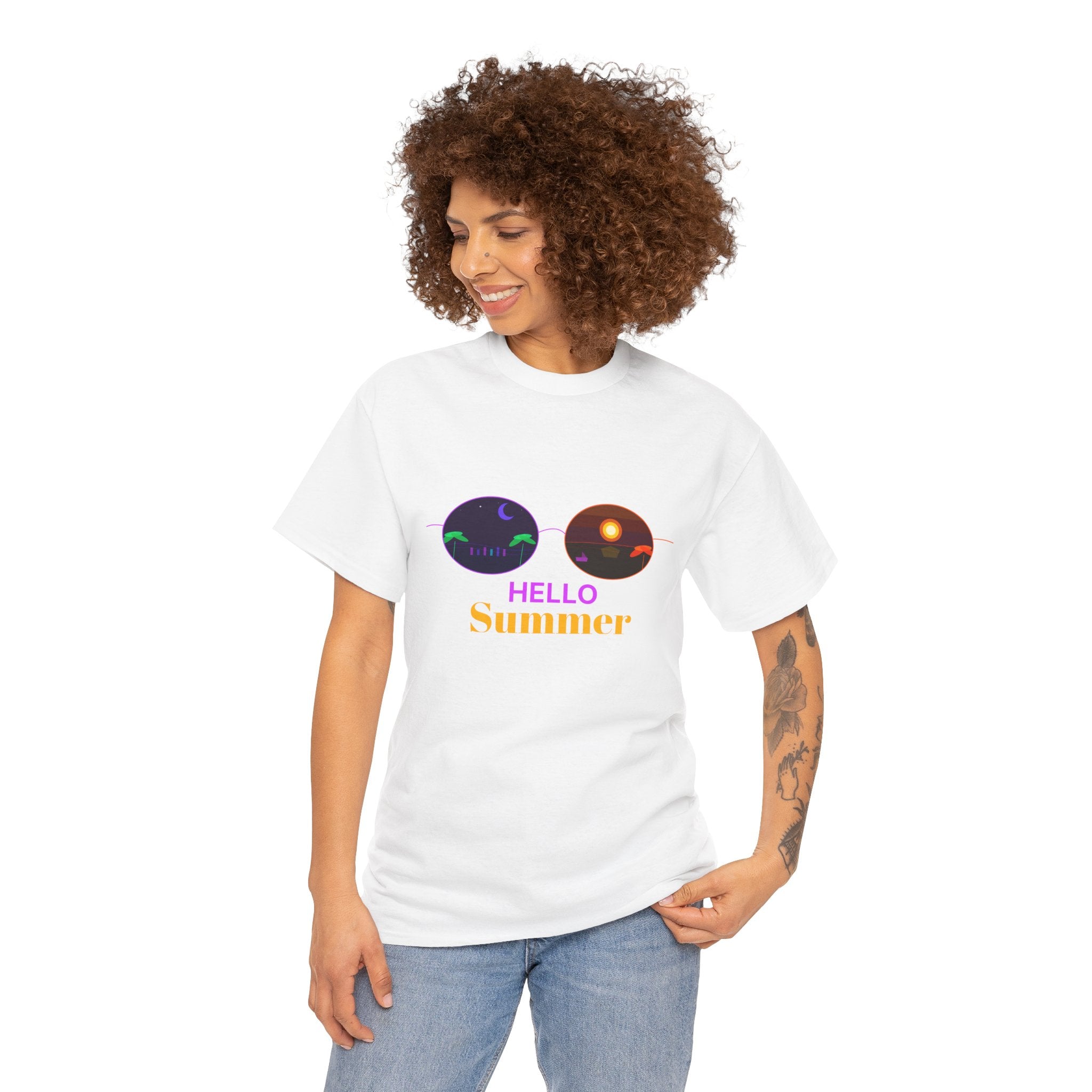 Summer Vibes Graphic T-Shirt | Cool Summer Cotton Tee