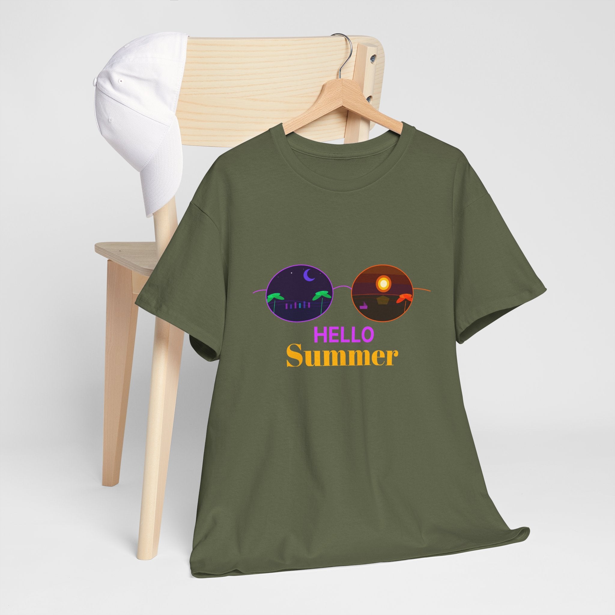 Summer Vibes Graphic T-Shirt | Cool Summer Cotton Tee