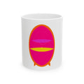 Summer Surfboard Ceramic Mug | Beach Vibes Coffee Cup