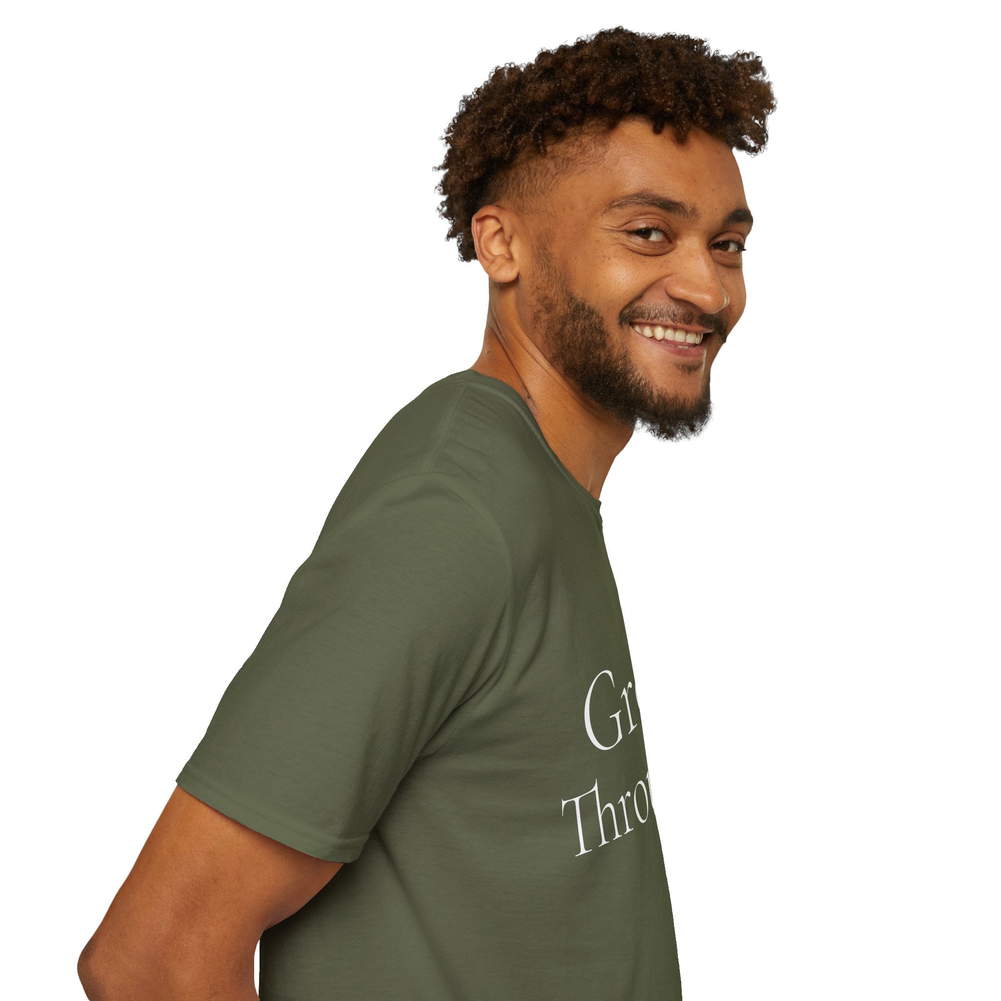 Spring Theme, Minimalist Typography T-Shirt, Grow Through It Graphic Tee
