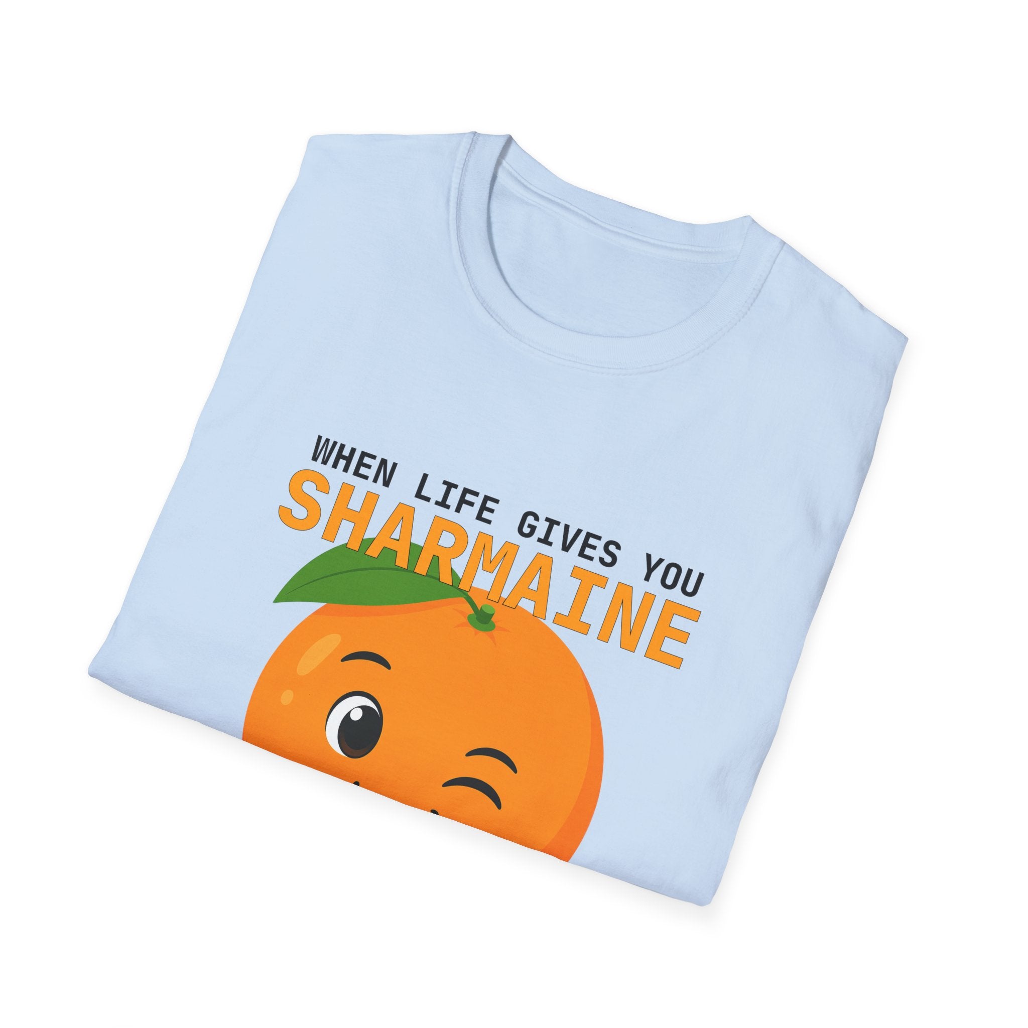 Funny Theme Typography Graphic T-Shirt: When Life Gives You Orange, Squeeze Every Drop of Opportunity