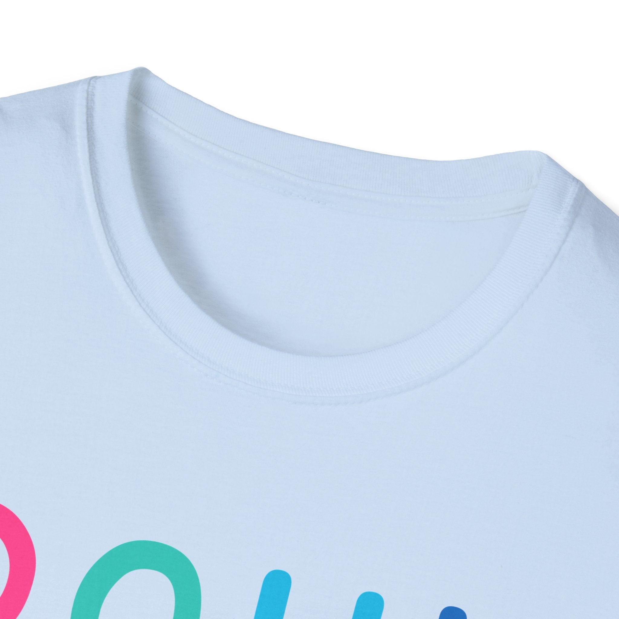 Colorful Theme Typography T-Shirt, Pour Me Graphic Tee