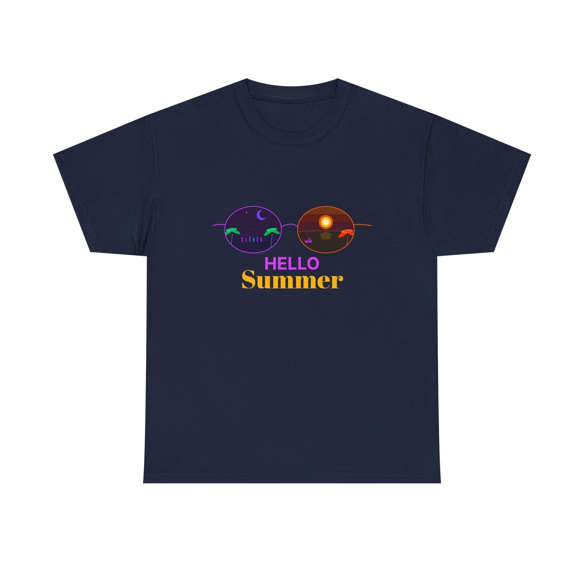 Summer Vibes Graphic T-Shirt | Cool Summer Cotton Tee