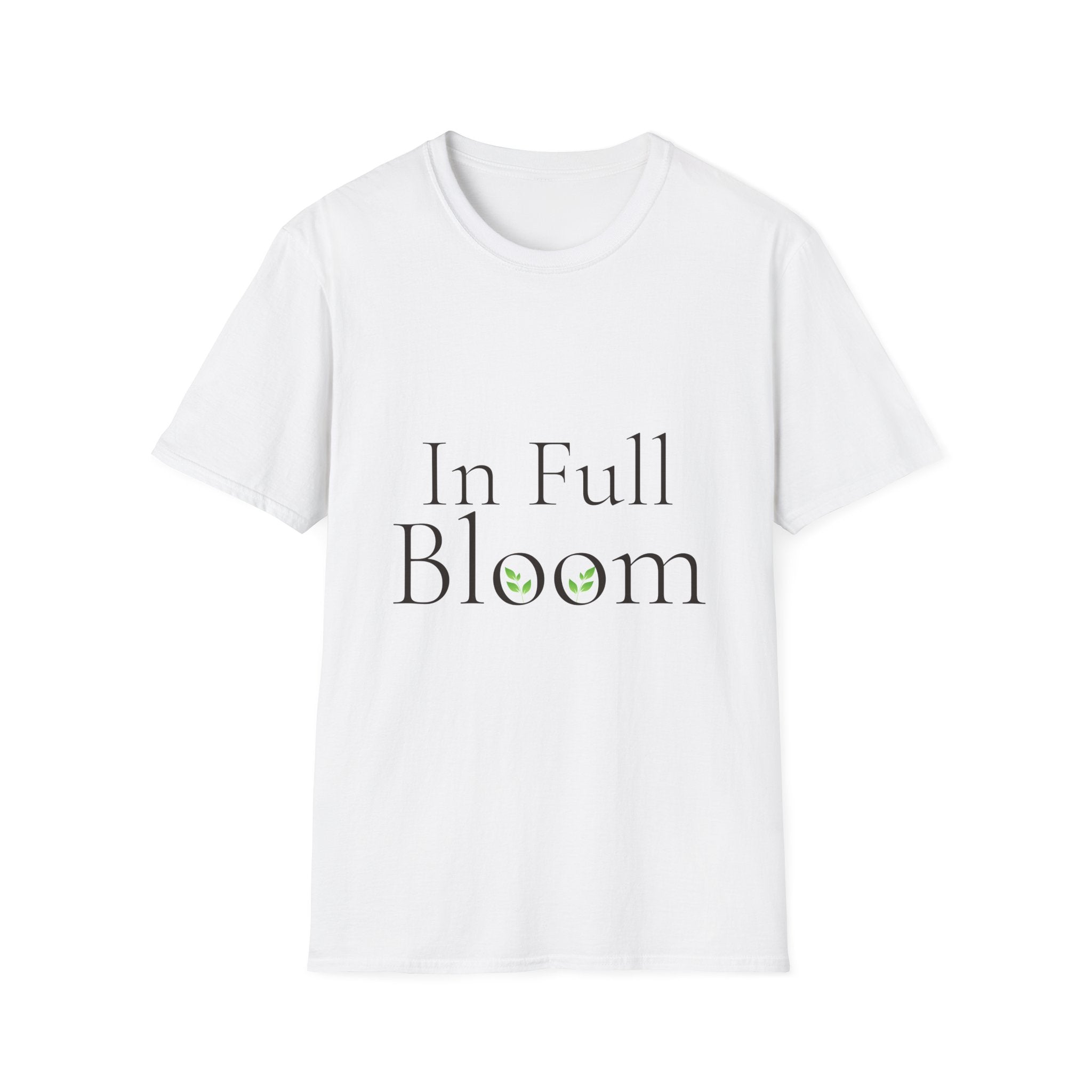 Spring Typography T-Shirt, In Full Bloom Garden Tee