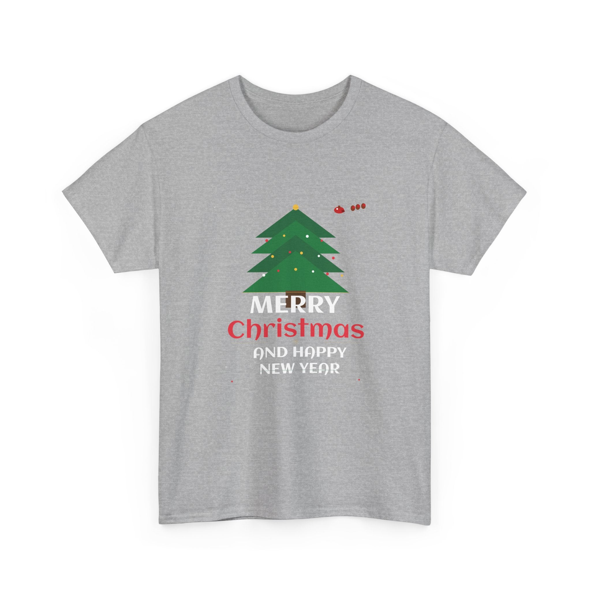 Merry Christmas Holiday Graphic T-Shirt | Festive Cotton Tee