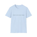 Fall Theme Minimalist Typography T-Shirt, Crisp Air Clear Mind Graphic Tee