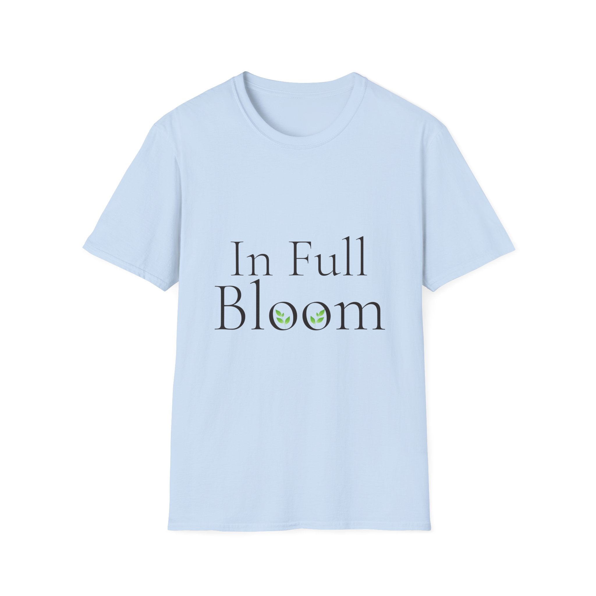 Spring Typography T-Shirt, In Full Bloom Garden Tee
