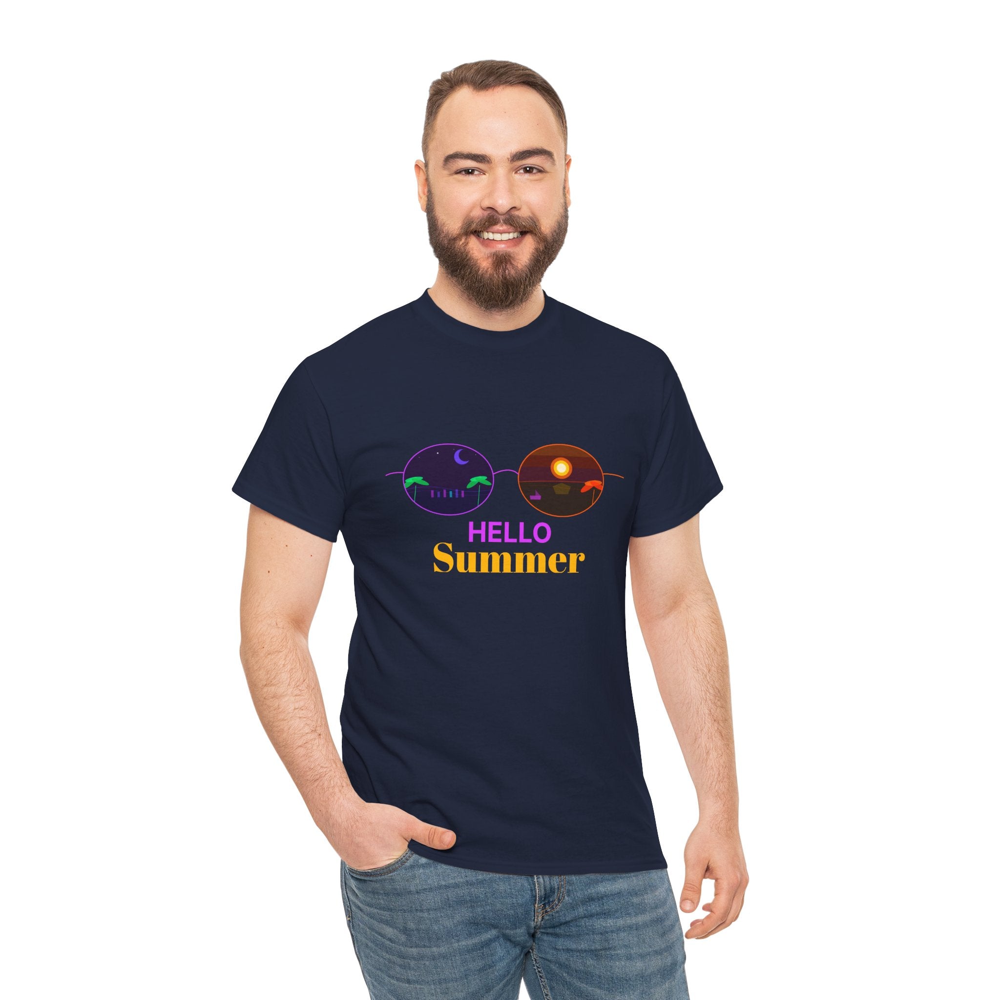 Summer Vibes Graphic T-Shirt | Cool Summer Cotton Tee