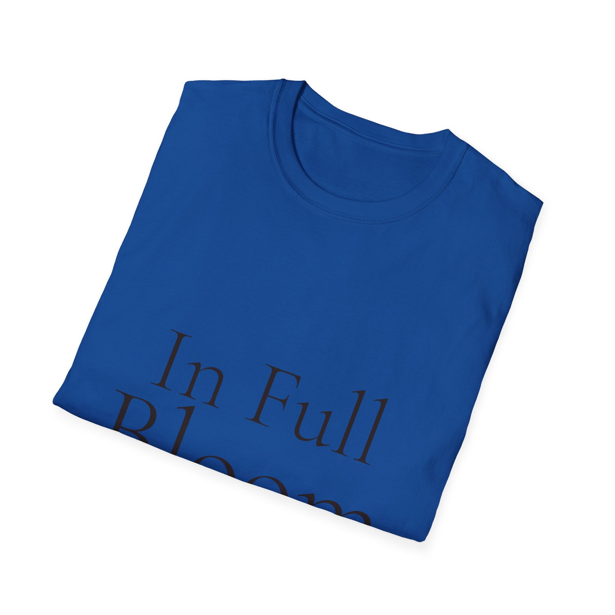 Spring Typography T-Shirt, In Full Bloom Garden Tee