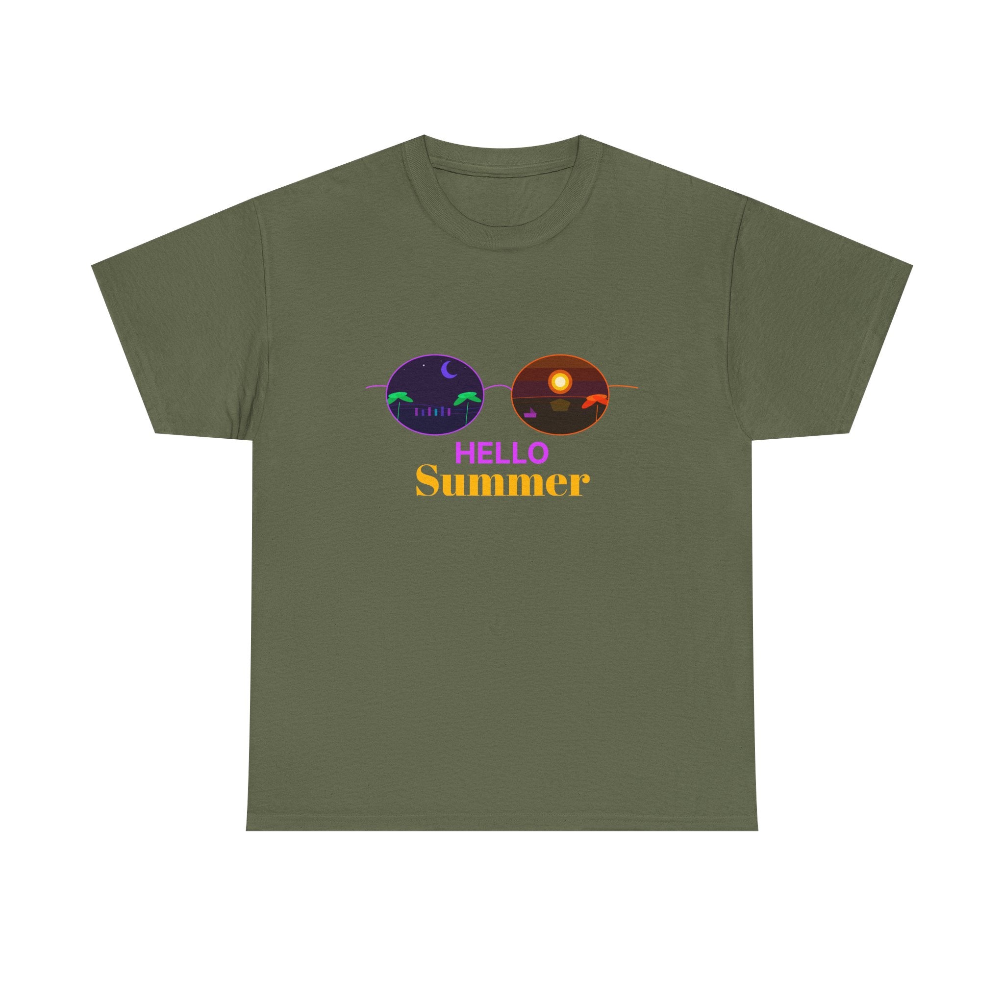 Summer Vibes Graphic T-Shirt | Cool Summer Cotton Tee