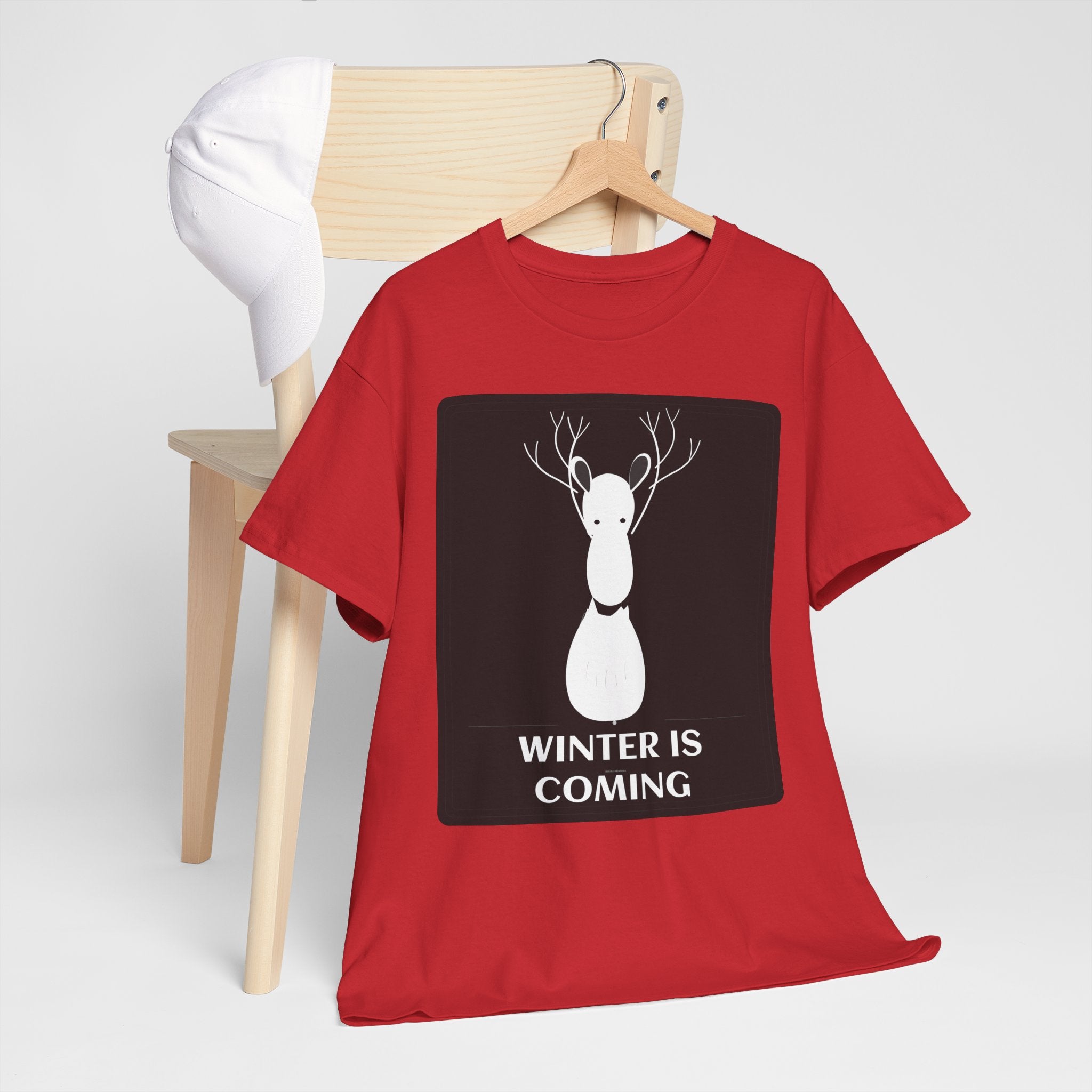 Winter Holiday Graphic T-Shirt | Cozy Snowy Cotton Tee