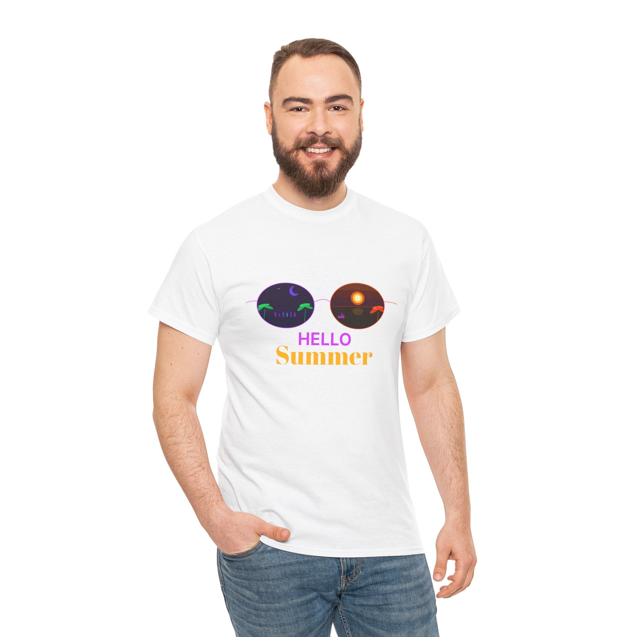 Summer Vibes Graphic T-Shirt | Cool Summer Cotton Tee