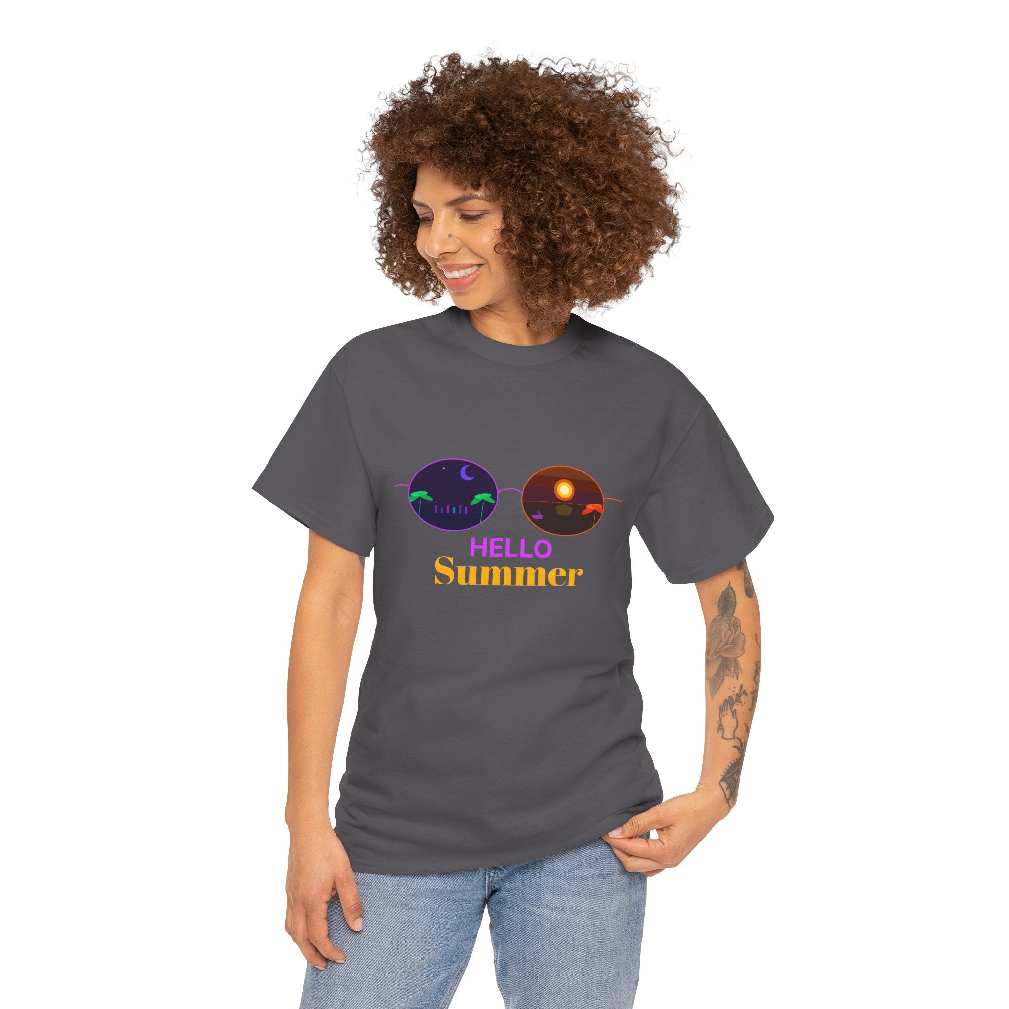 Summer Vibes Graphic T-Shirt | Cool Summer Cotton Tee