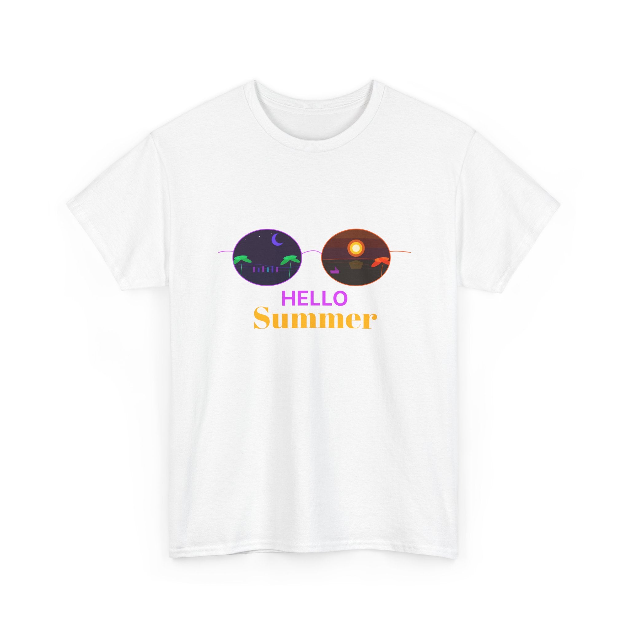 Summer Vibes Graphic T-Shirt | Cool Summer Cotton Tee