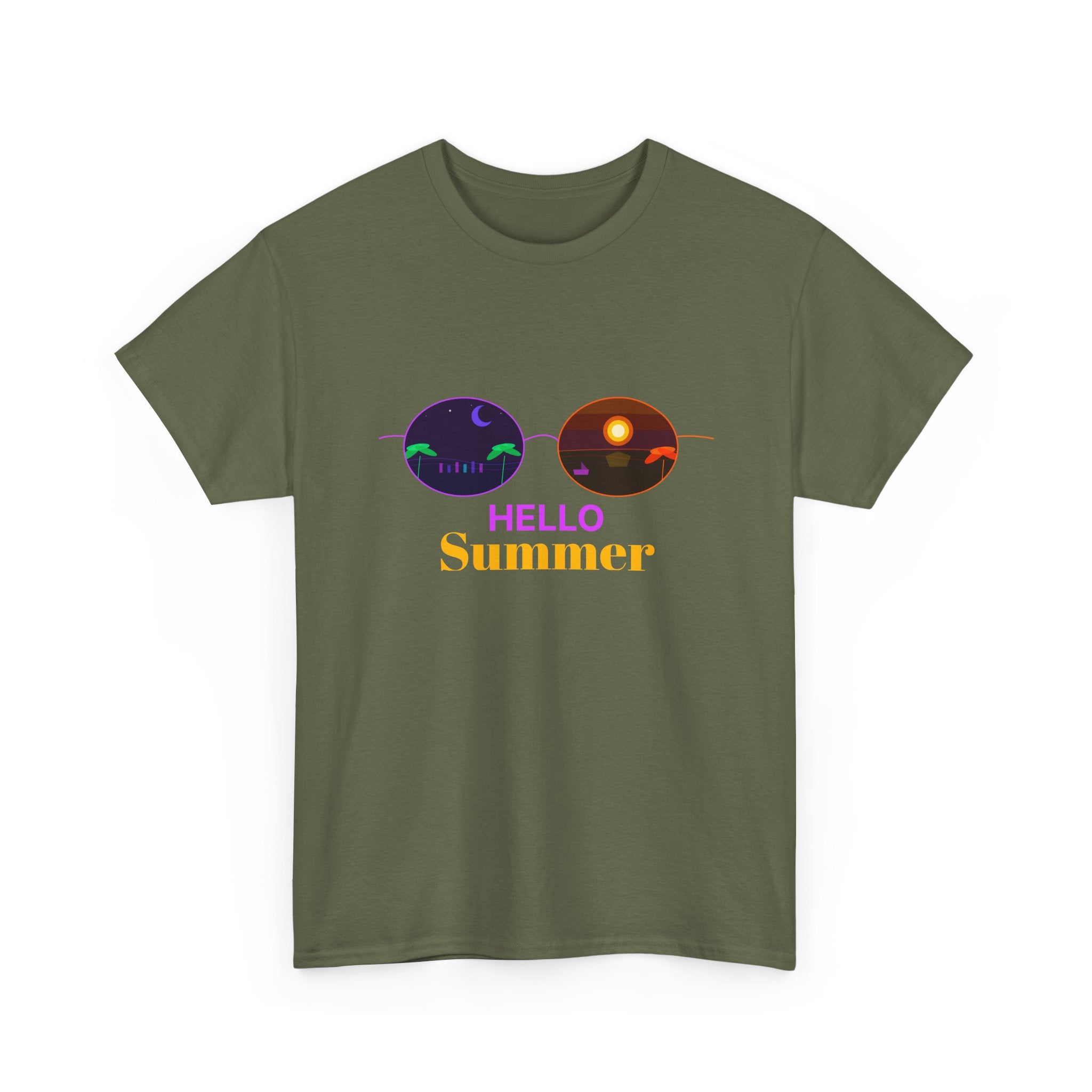 Summer Vibes Graphic T-Shirt | Cool Summer Cotton Tee