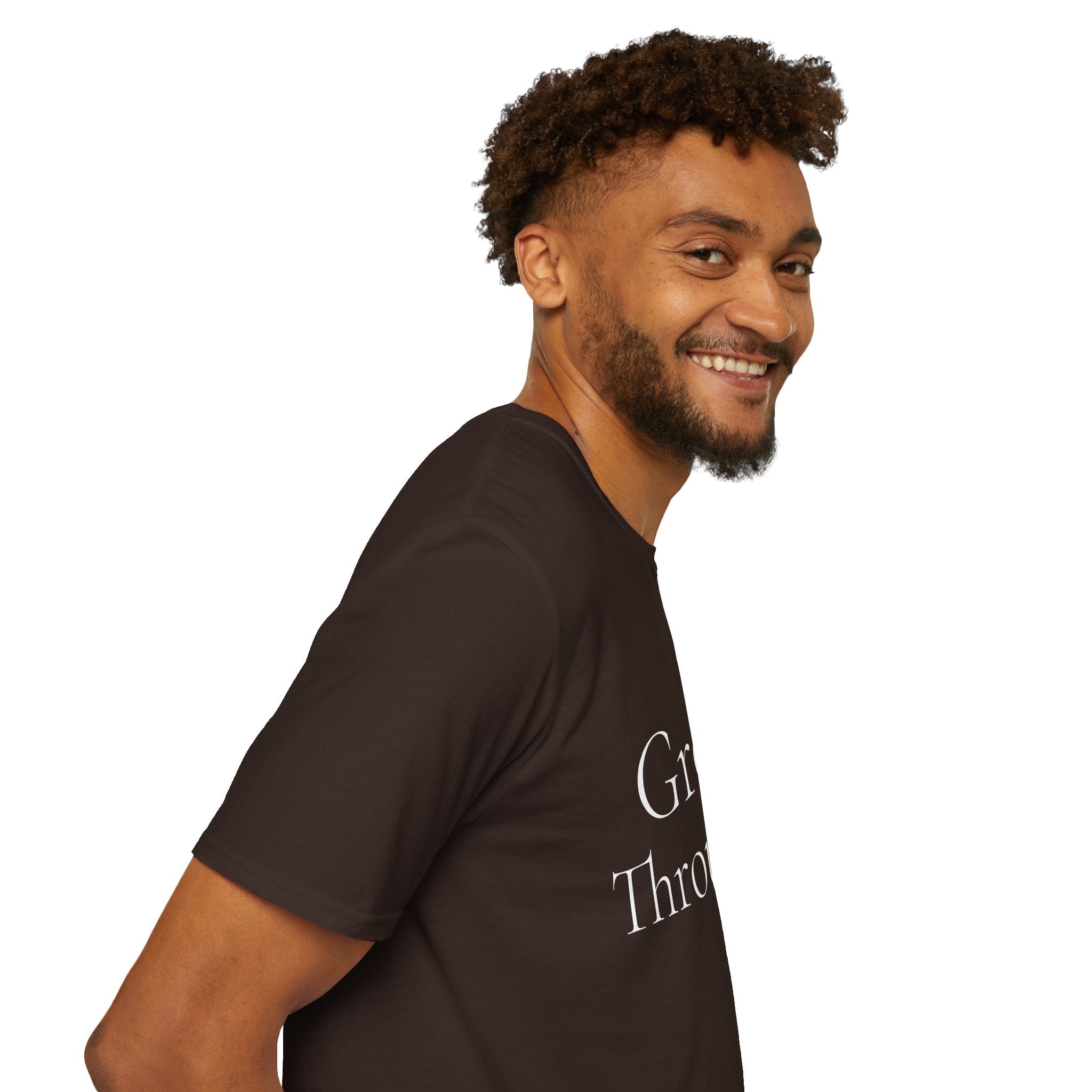 Spring Theme, Minimalist Typography T-Shirt, Grow Through It Graphic Tee