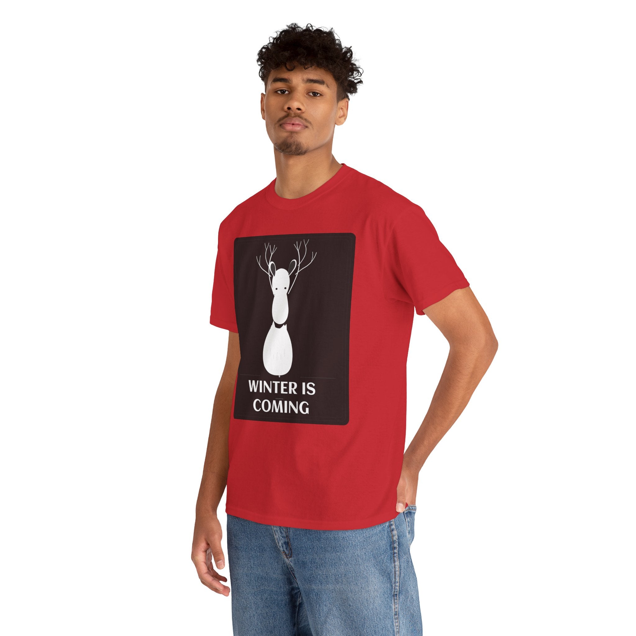 Winter Holiday Graphic T-Shirt | Cozy Snowy Cotton Tee