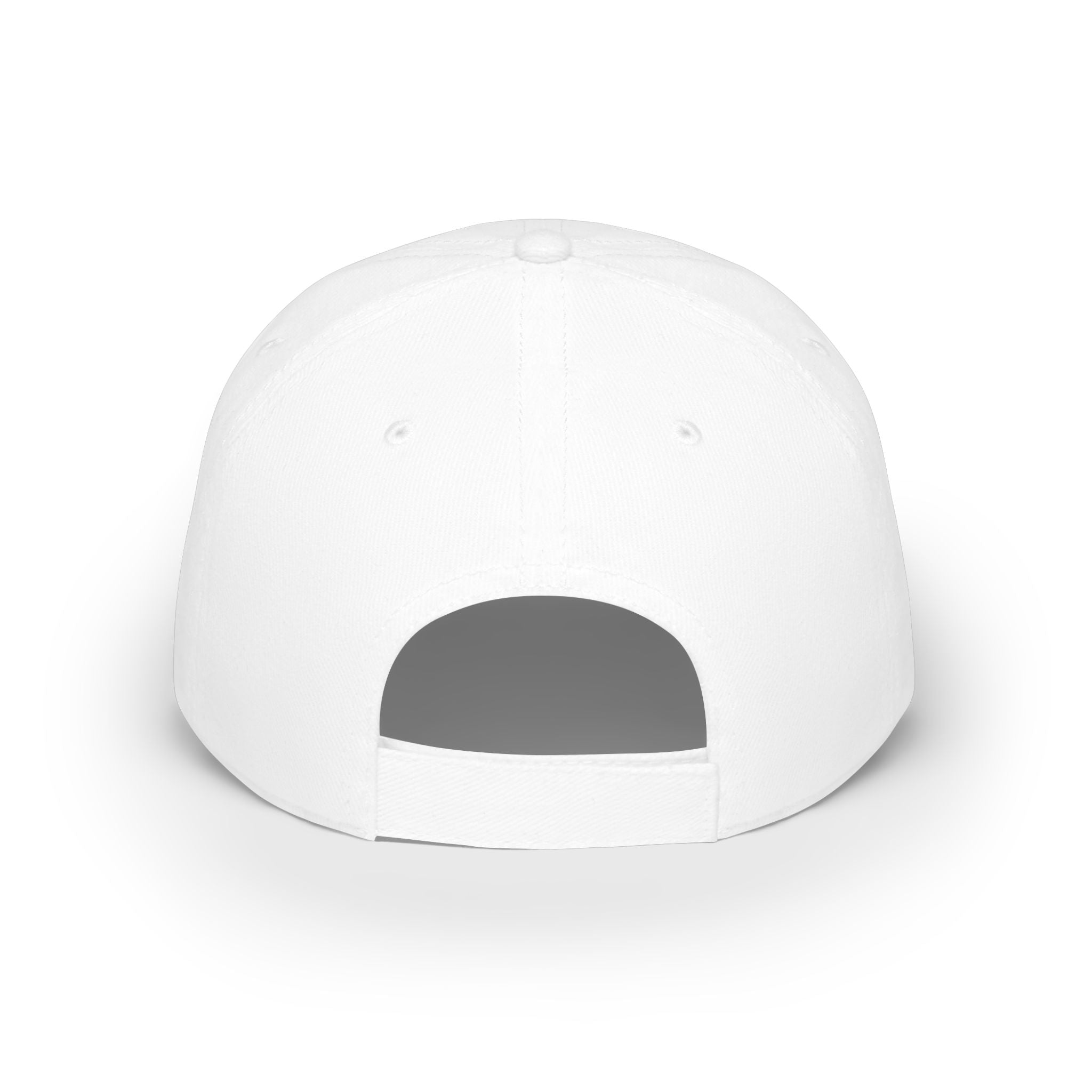 Minimalist Bear Silhouette Baseball Cap - Low-Profile Cotton Hat