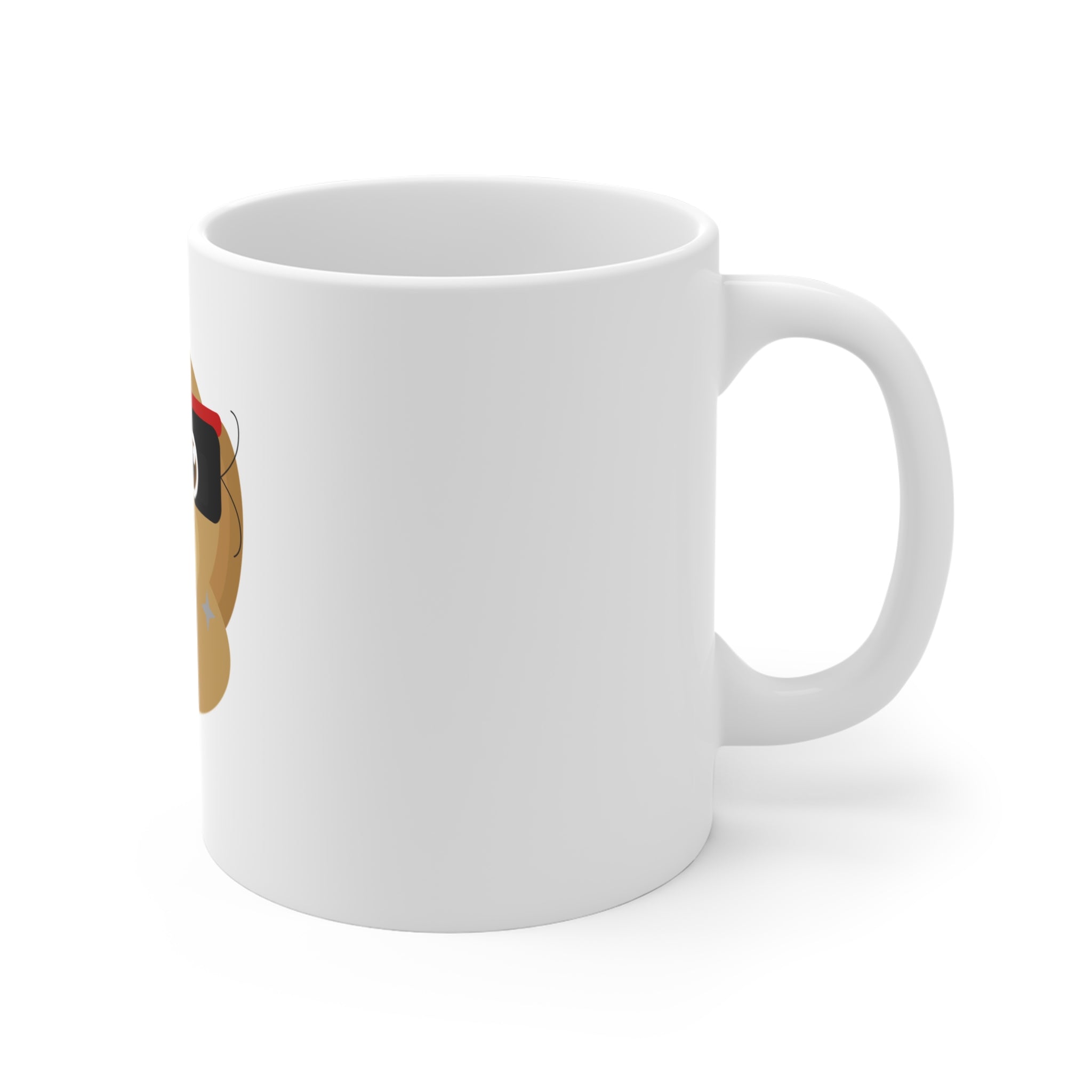 Labrador Retriever Ninja Dog Ceramic Mug | Funny Dog Lover Coffee Cup