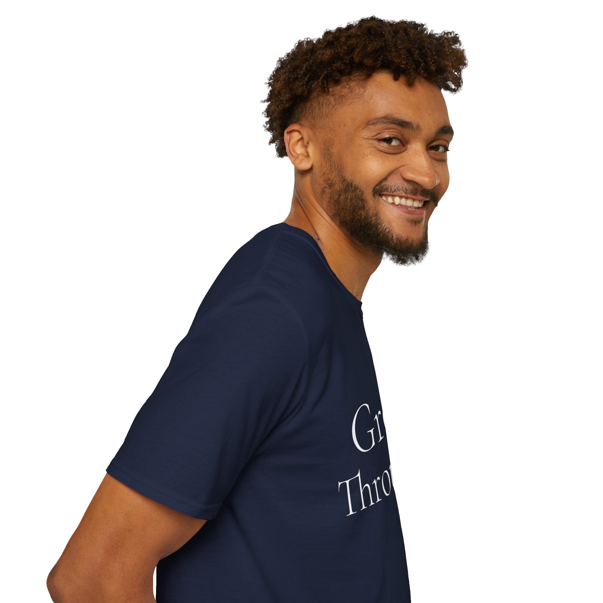 Spring Theme, Minimalist Typography T-Shirt, Grow Through It Graphic Tee