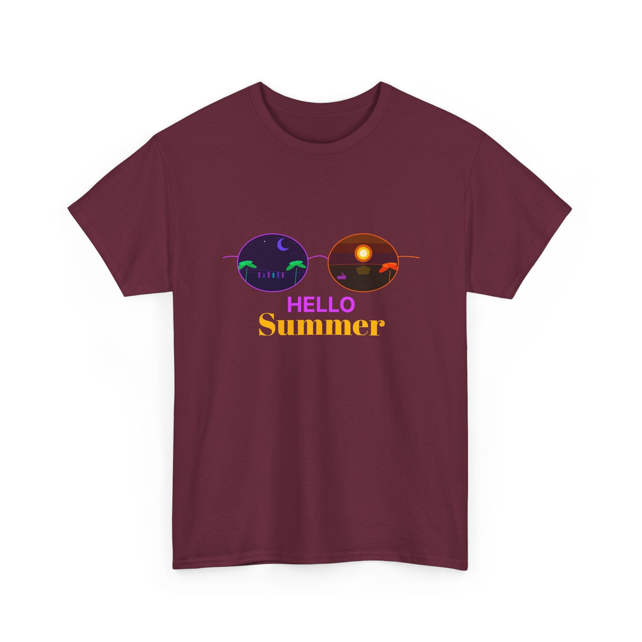 Summer Vibes Graphic T-Shirt | Cool Summer Cotton Tee