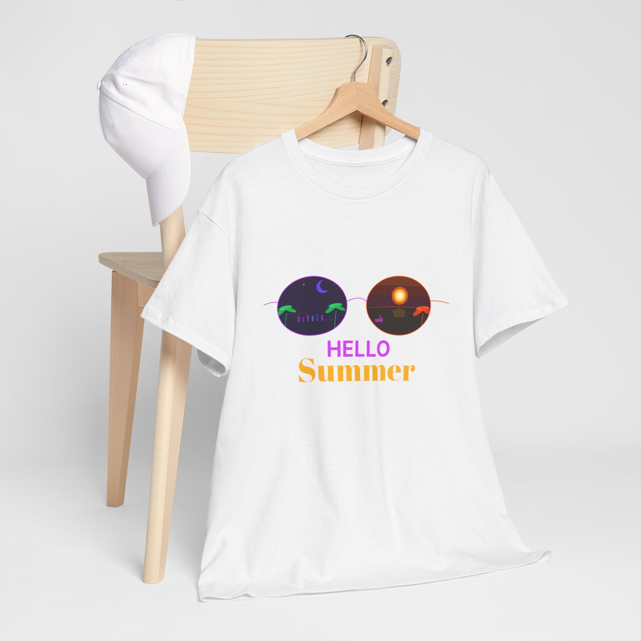 Summer Vibes Graphic T-Shirt | Cool Summer Cotton Tee