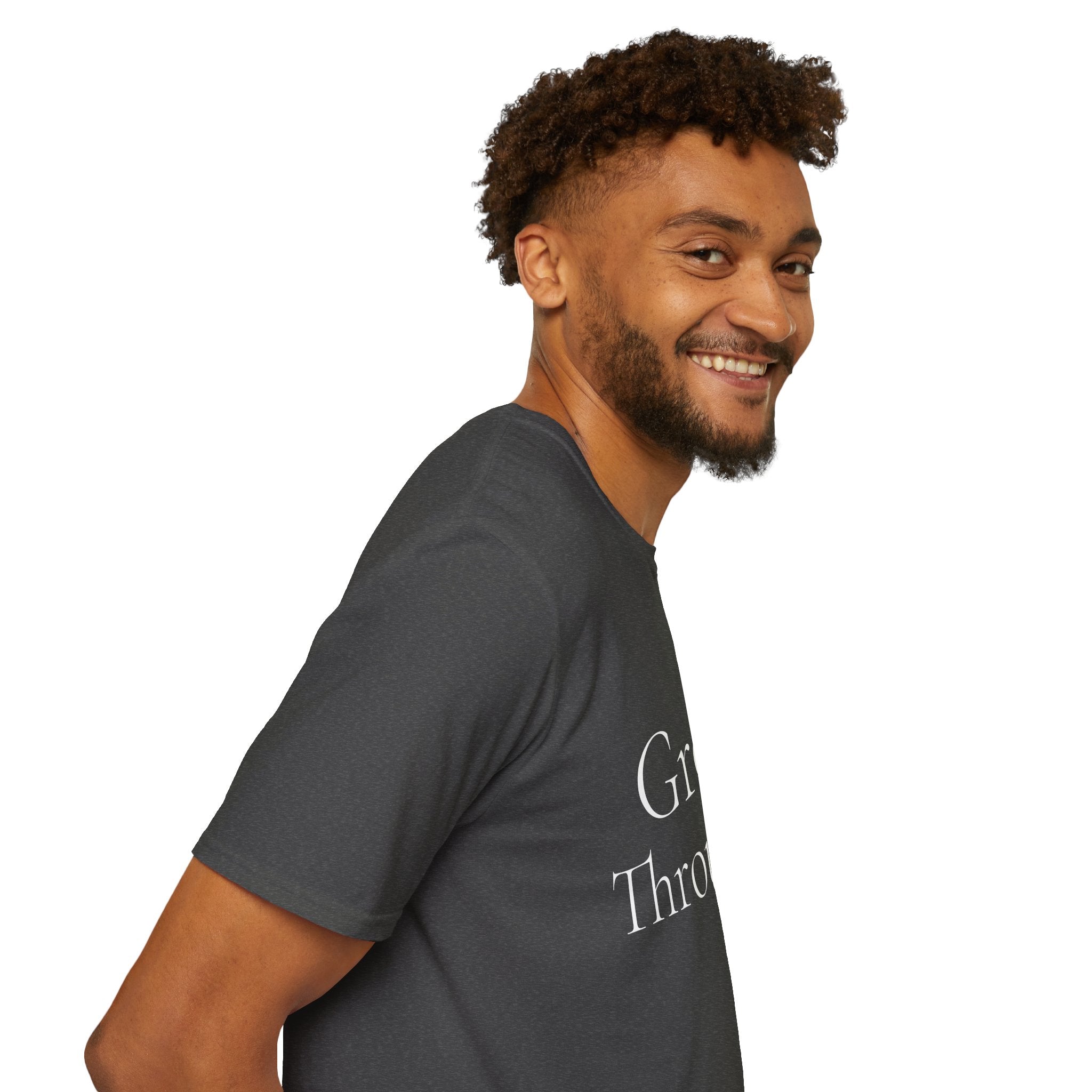 Spring Theme, Minimalist Typography T-Shirt, Grow Through It Graphic Tee