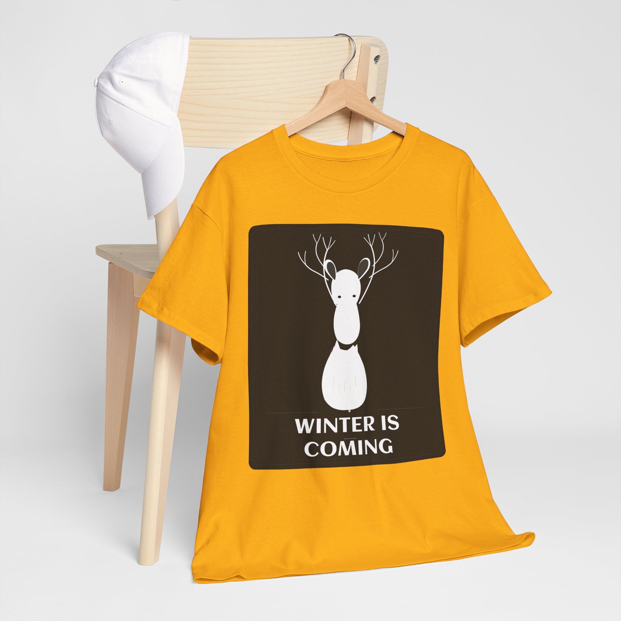 Winter Holiday Graphic T-Shirt | Cozy Snowy Cotton Tee