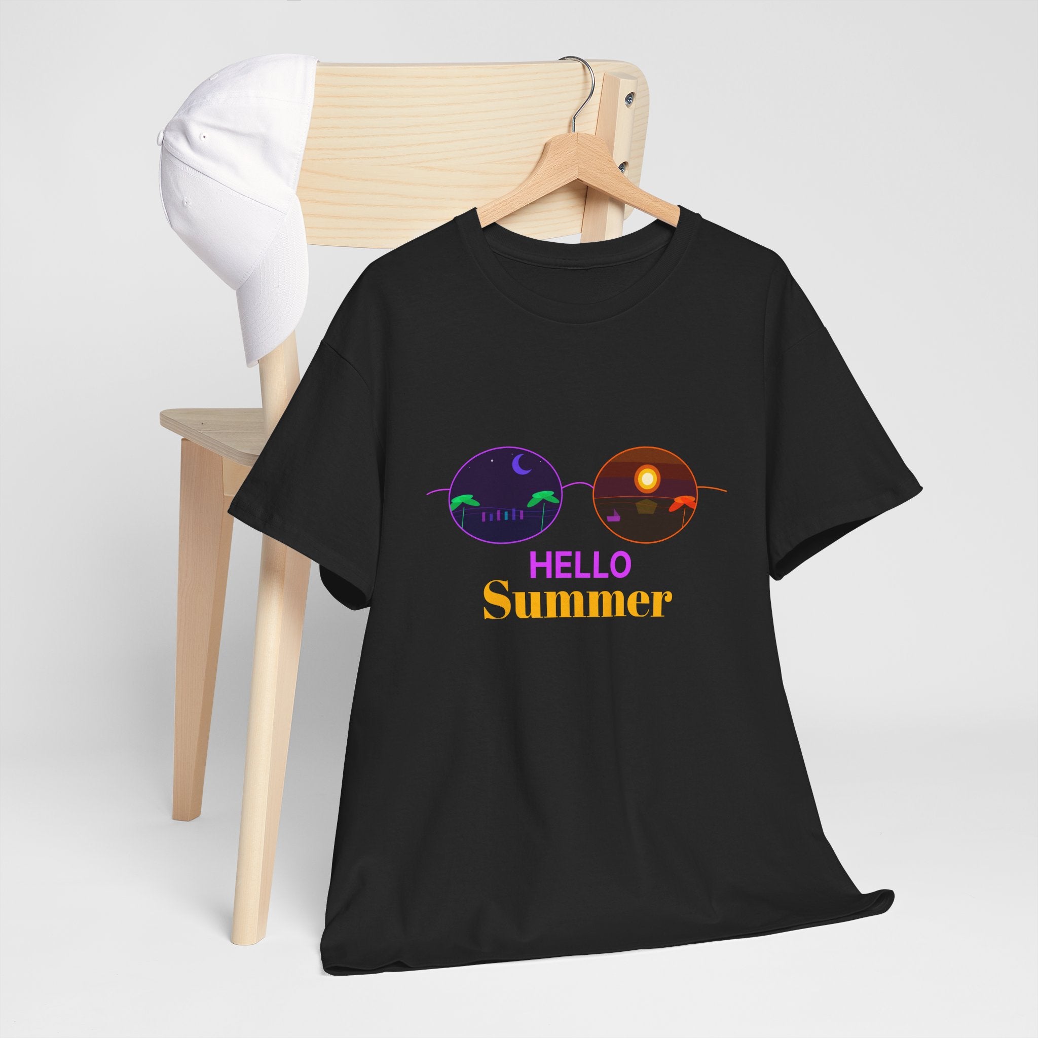 Summer Vibes Graphic T-Shirt | Cool Summer Cotton Tee