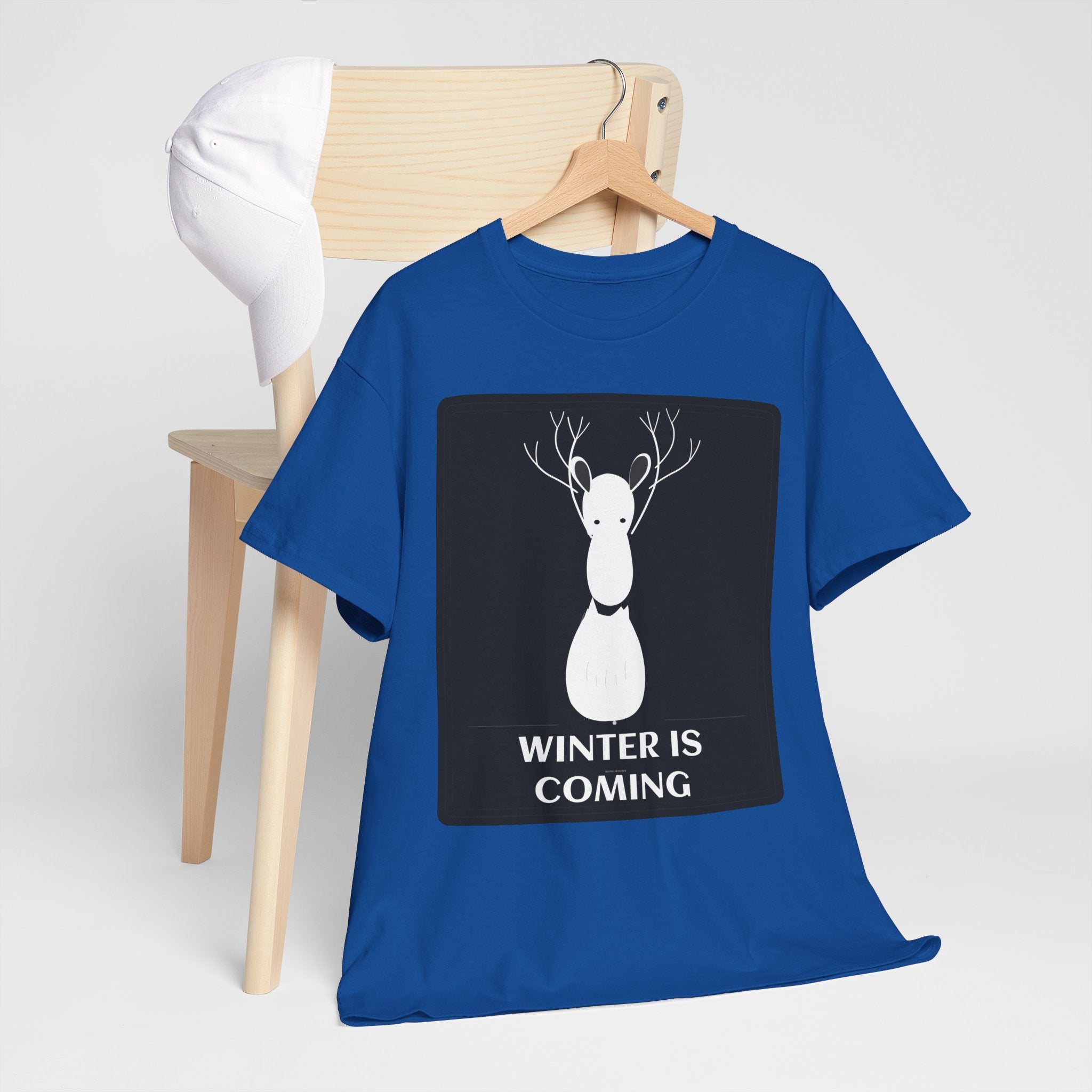 Winter Holiday Graphic T-Shirt | Cozy Snowy Cotton Tee