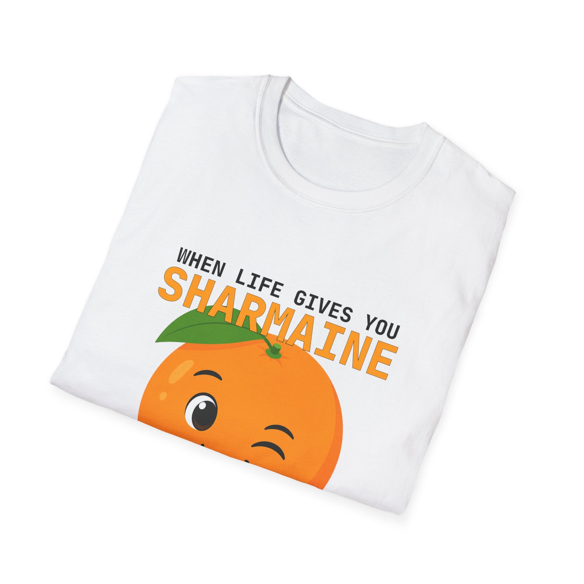 Funny Theme Typography Graphic T-Shirt: When Life Gives You Orange, Squeeze Every Drop of Opportunity