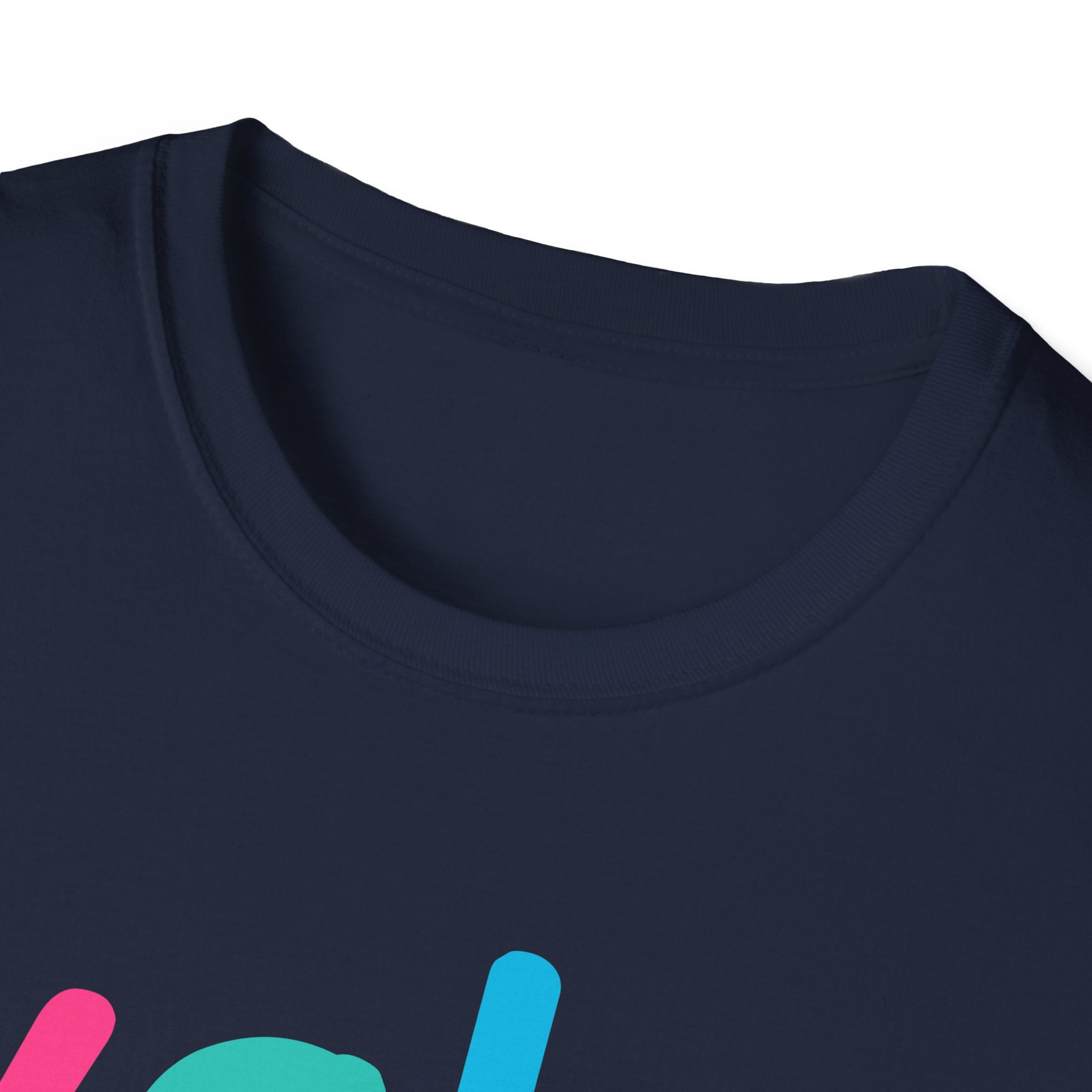 Colorful Theme Typography T-Shirt, Wake Me Graphic Tee