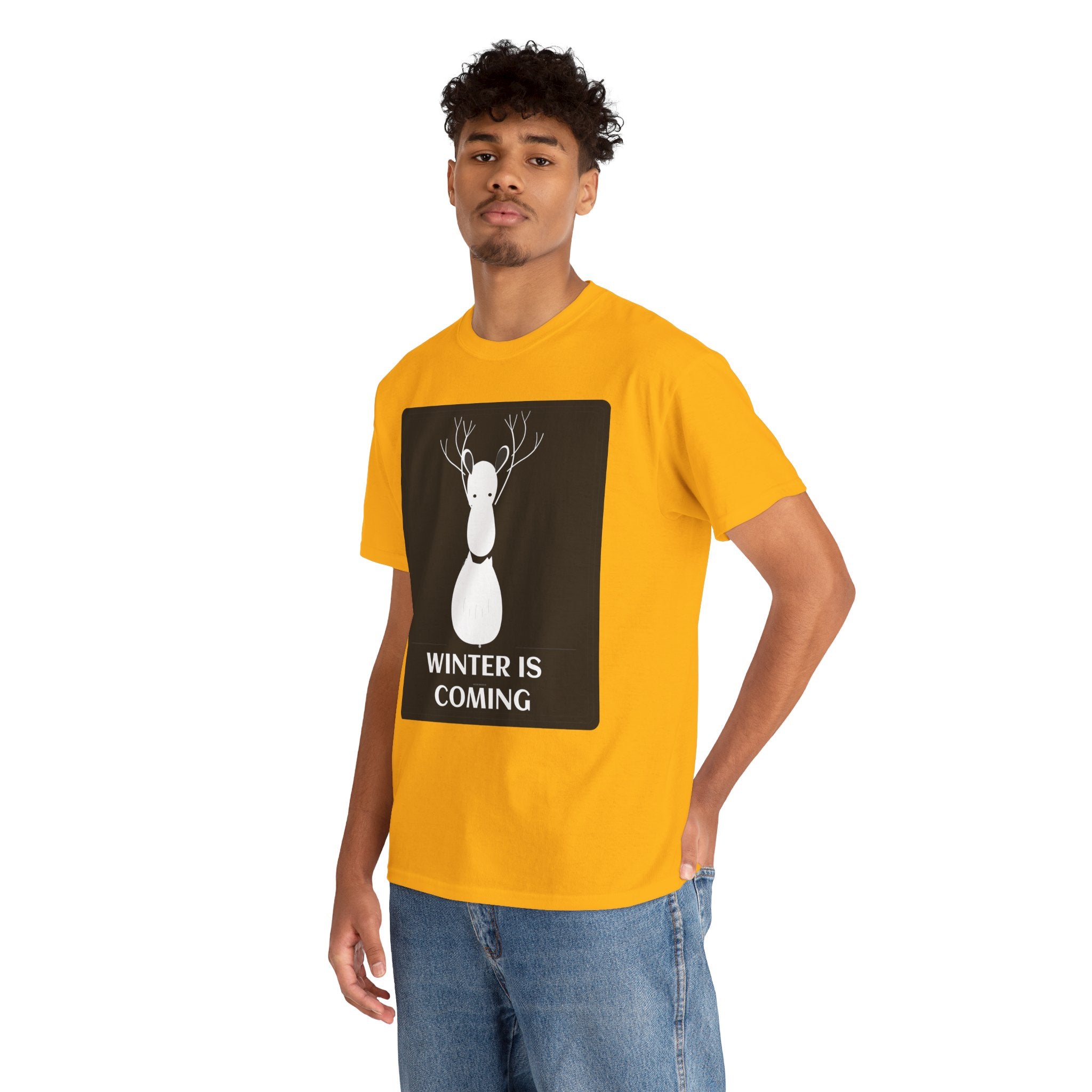 Winter Holiday Graphic T-Shirt | Cozy Snowy Cotton Tee